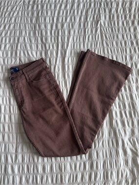 Hollister Brown High Rise Vintage Flare Jeans (5R)